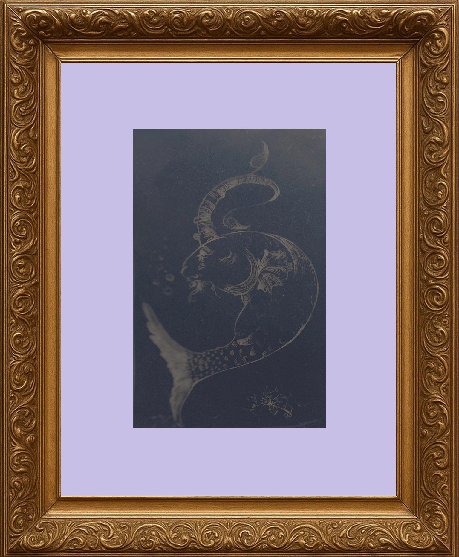 active painting titled Untitled - 7 by Shahrzad